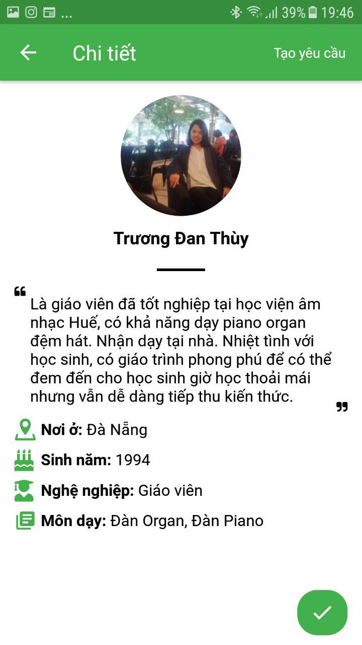 dạy đàn organ